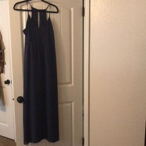 Large Navy dress lined